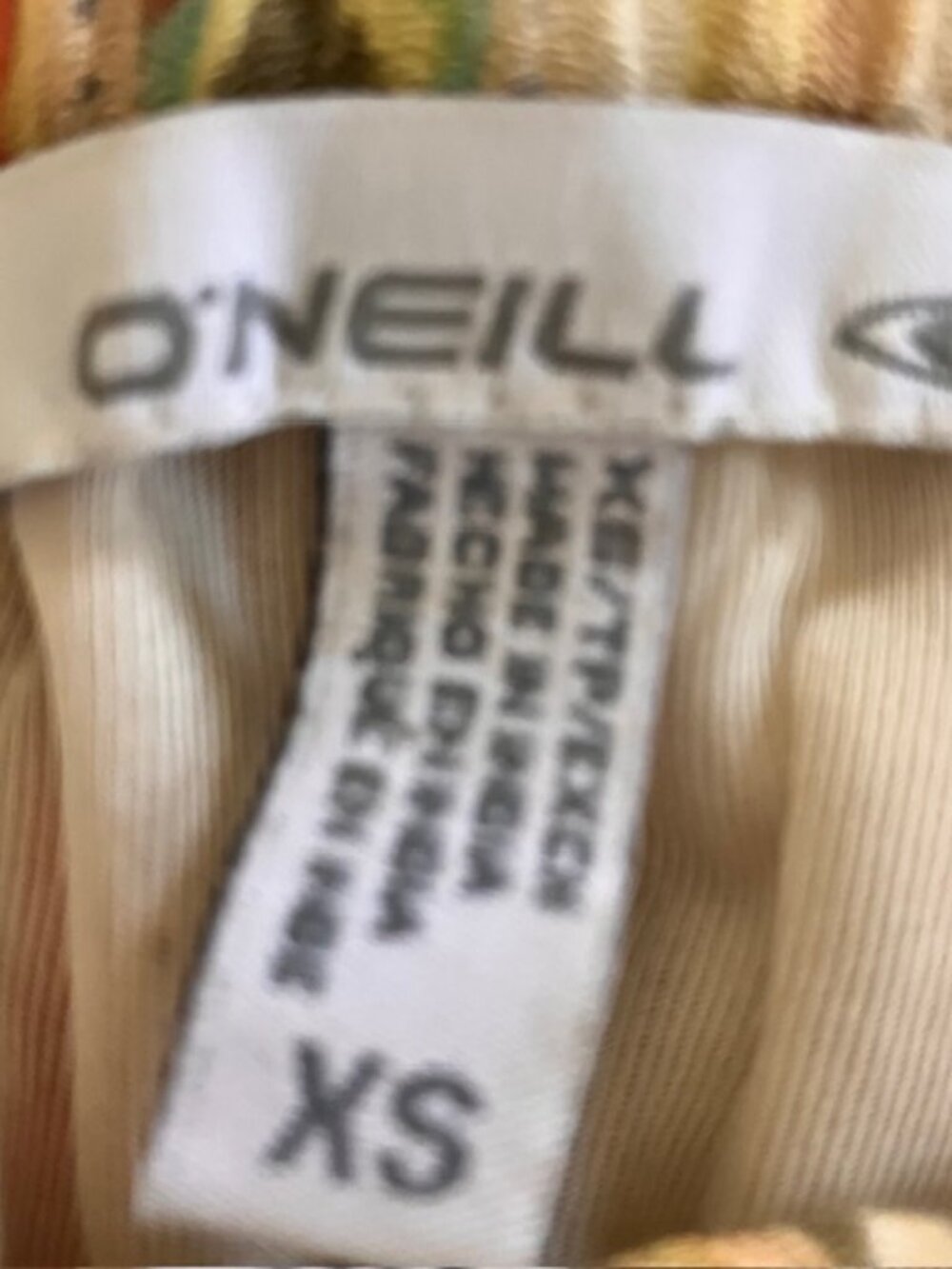 O'Neil women's maxi dress bandeau Size xs boho - Picture 4 of 4